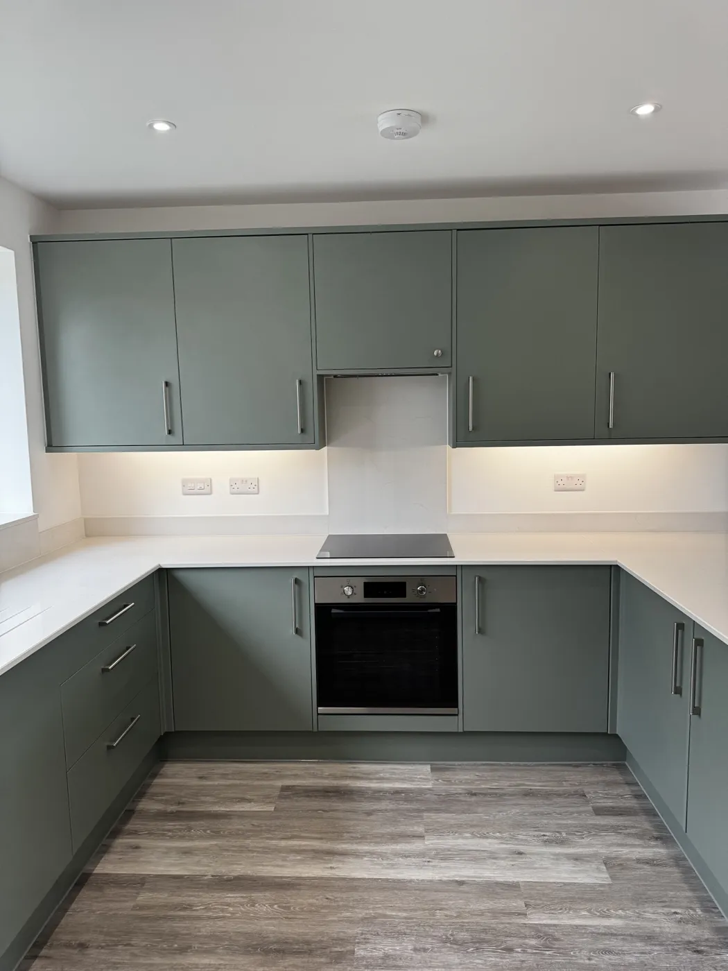 New-build kitchen prepared for handover